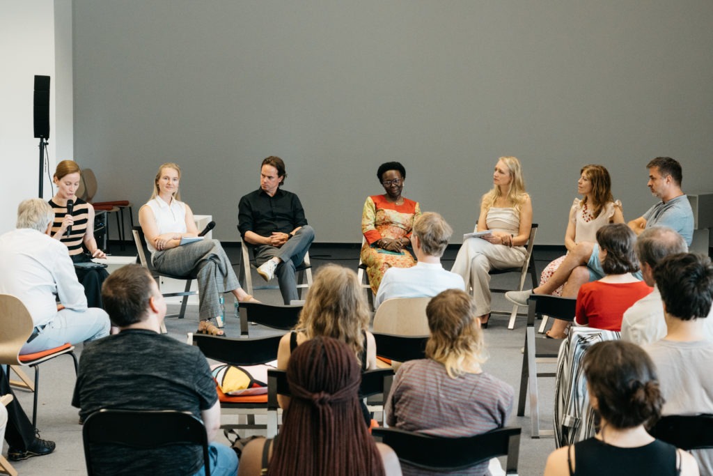 d@rts panel discussion Open Space Chemnitz